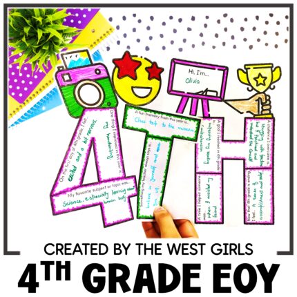 Fourth 4th Day of 4th Fourth Grade First Day of School Sign Activities Coloring