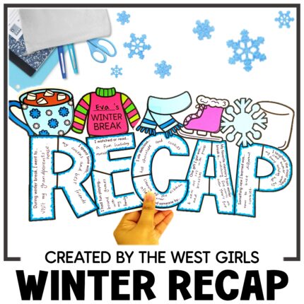 Summer Recap Reflection First Day Week of School Activities 3rd 4th 5th Grade