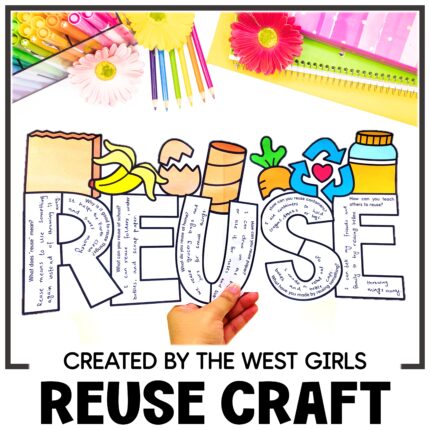 Earth Day Craft Activities Reuse Writing Prompts 2nd 3rd 4th 5th 6th Grade