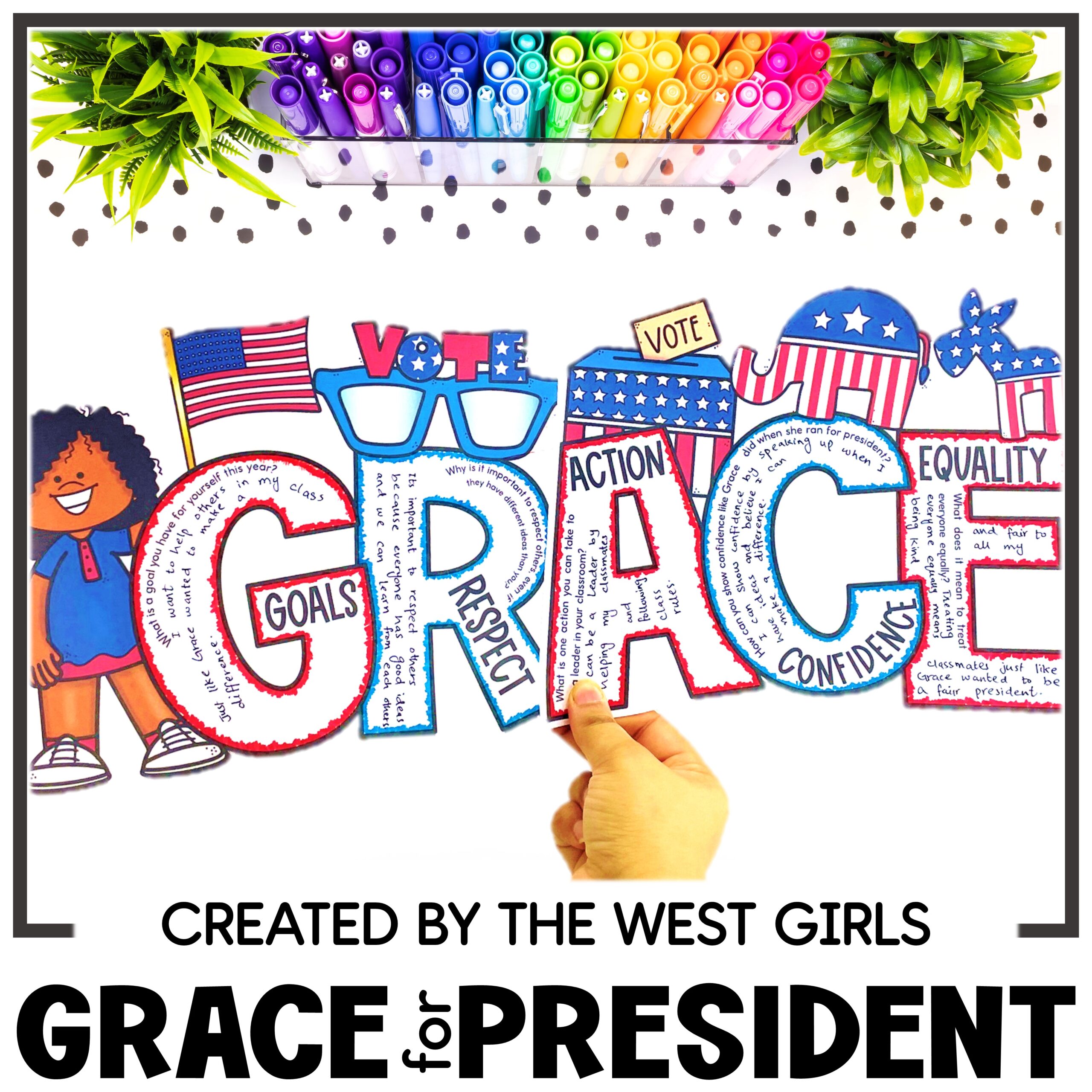 Grace for President Craft Election Day 2024 Activities Voting