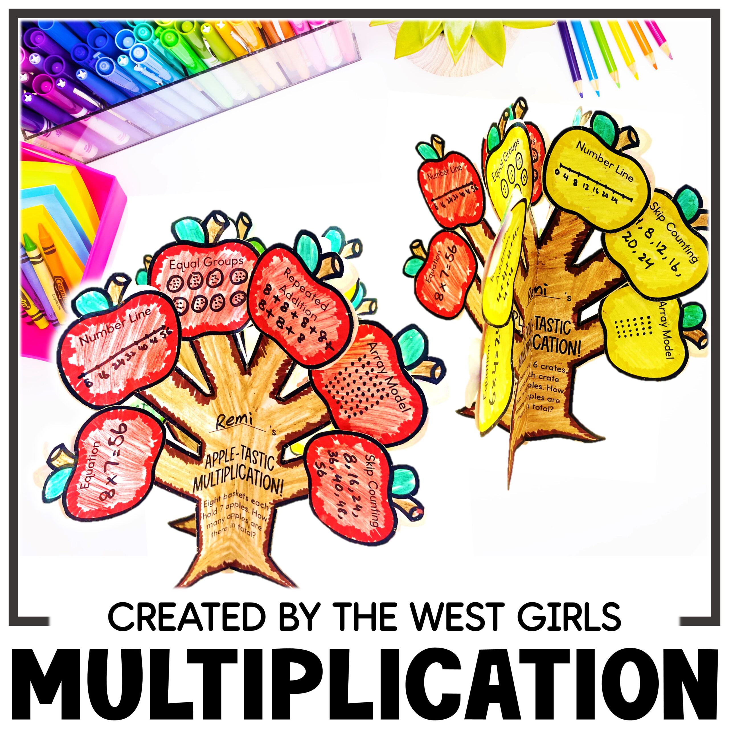 Fact Families Addition and Subtraction Related Facts First Day of Fall Craft